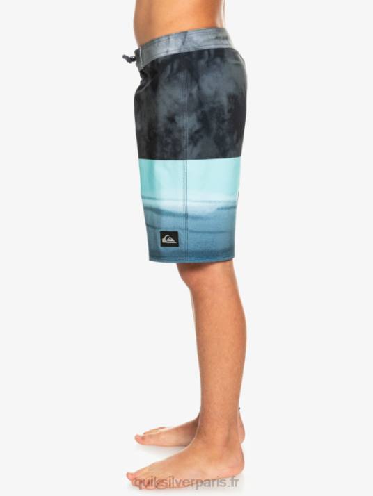 garçons Quiksilver 8-16 surfsilk cinq-0 17 short de bain D6PT2298 noir