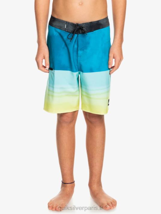 garçons Quiksilver 8-16 surfsilk cinq-0 17 short de bain D6PT2299 port de mer