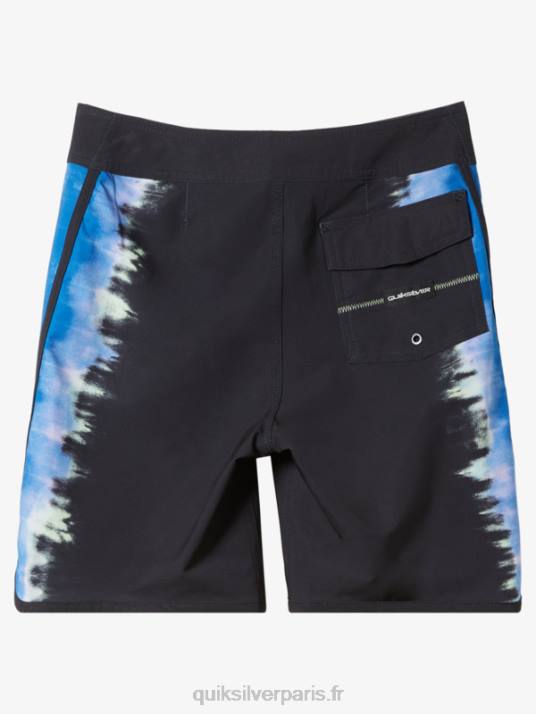 garçons Quiksilver 8-16 surfsilk festonné 17 boardshorts D6PT2018 noir