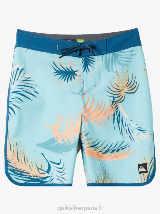 garçons Quiksilver 8-16 surfsilk festonné 17 boardshorts D6PT2019 bleu marocain