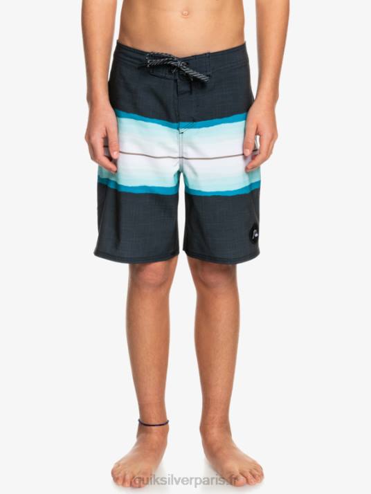 garçons Quiksilver 8-16 surfsilk résine teinte 17 boardshorts D6PT2301 noir