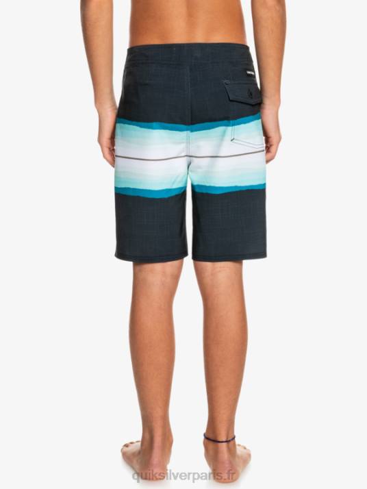 garçons Quiksilver 8-16 surfsilk résine teinte 17 boardshorts D6PT2301 noir