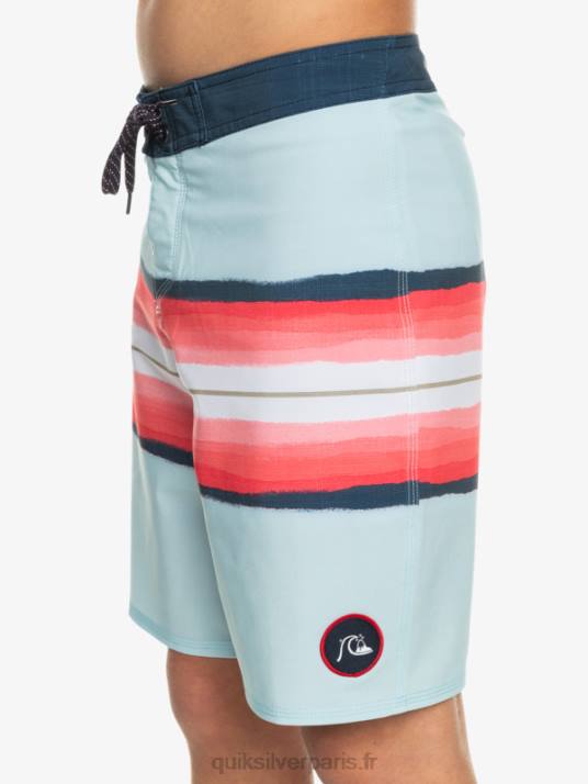 garçons Quiksilver 8-16 surfsilk résine teinte 17 boardshorts D6PT2302 bleu gris