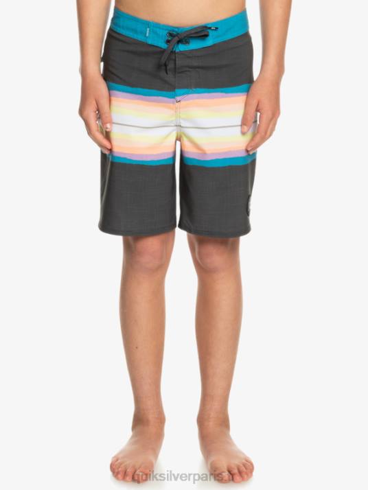 garçons Quiksilver 8-16 surfsilk résine teinte 17 boardshorts D6PT2303 macadam