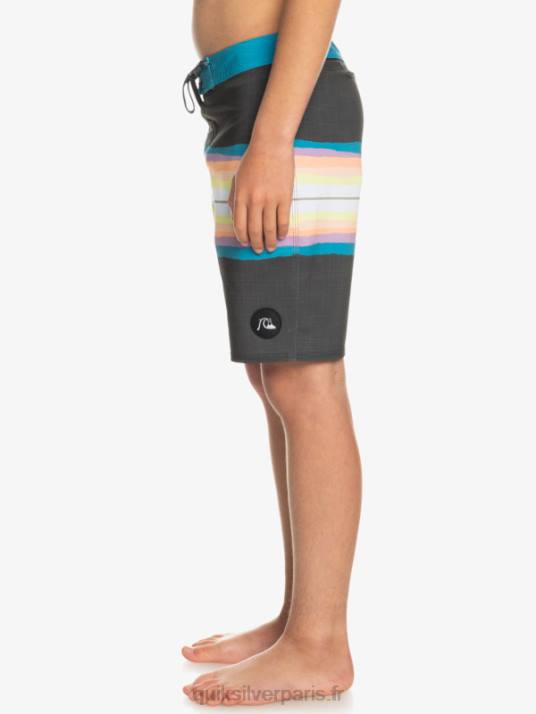 garçons Quiksilver 8-16 surfsilk résine teinte 17 boardshorts D6PT2303 macadam