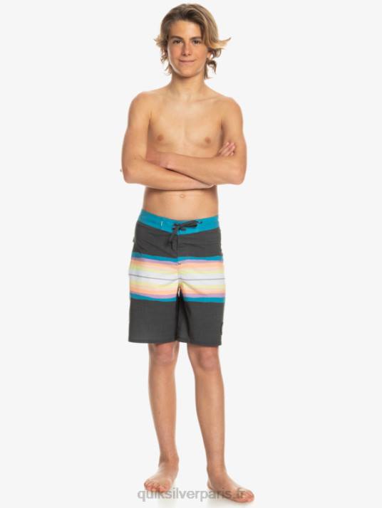 garçons Quiksilver 8-16 surfsilk résine teinte 17 boardshorts D6PT2303 macadam