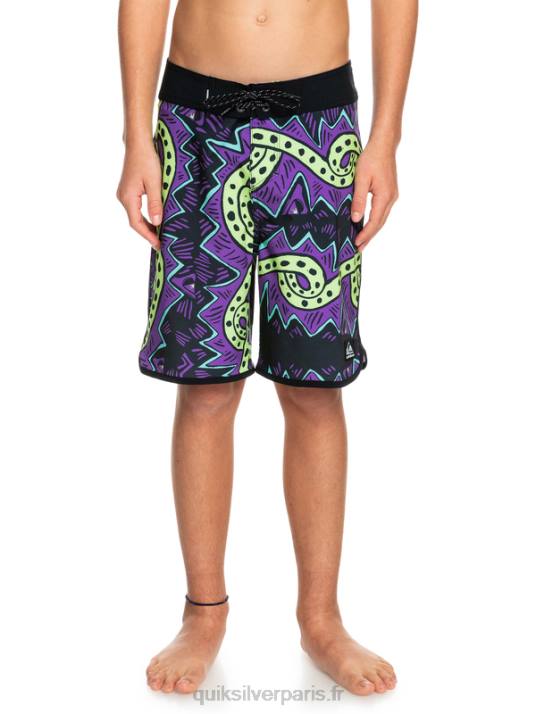 garçons Quiksilver 8-16 surfsilk retour 17 boardshorts D6PT2329 noir
