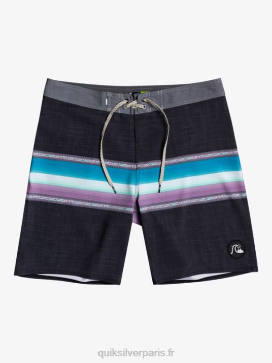 garçons Quiksilver 8-16 surfsilk soleil délavé 17 boardshorts D6PT2280 noir