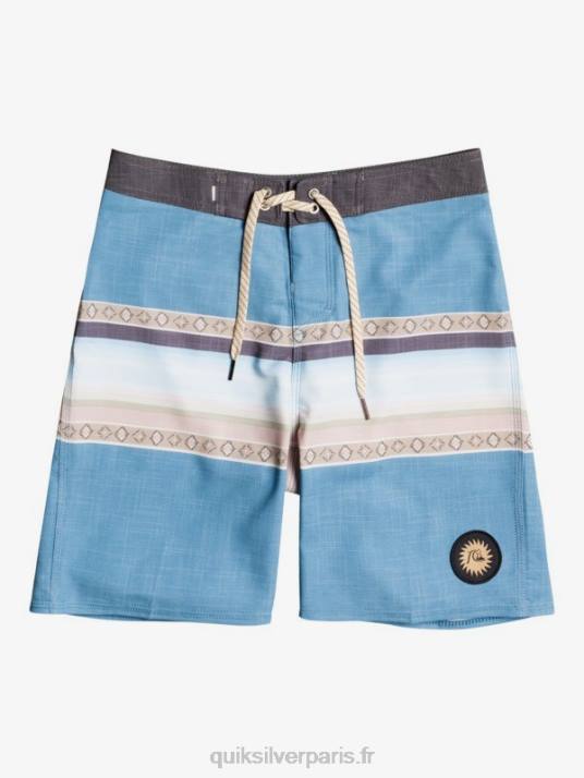 garçons Quiksilver 8-16 surfsilk soleil délavé 17 boardshorts D6PT2281 ciel bleu