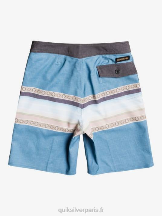 garçons Quiksilver 8-16 surfsilk soleil délavé 17 boardshorts D6PT2281 ciel bleu
