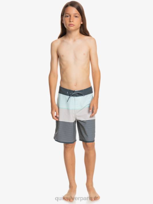 garçons Quiksilver 8-16 surfsilk tijuana 17 short de bain D6PT1986 verre de plage