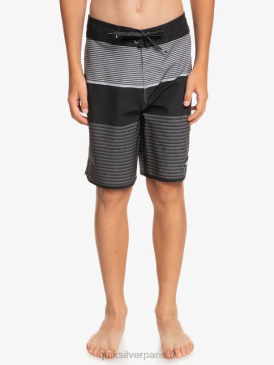 garçons Quiksilver 8-16 surfsilk tijuana 17 short de bain D6PT1987 noir