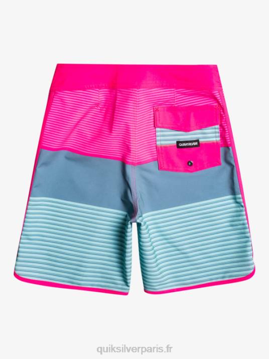 garçons Quiksilver 8-16 surfsilk tijuana yth 17 boardshort D6PT2268 lueur rose