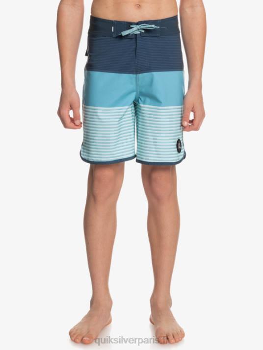 garçons Quiksilver 8-16 surfsilk tijuana yth 17 boardshort D6PT2269 insigne bleu