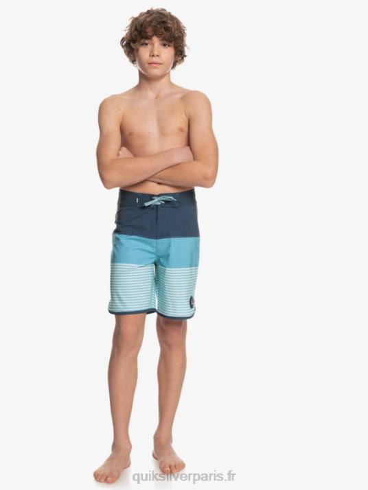 garçons Quiksilver 8-16 surfsilk tijuana yth 17 boardshort D6PT2269 insigne bleu