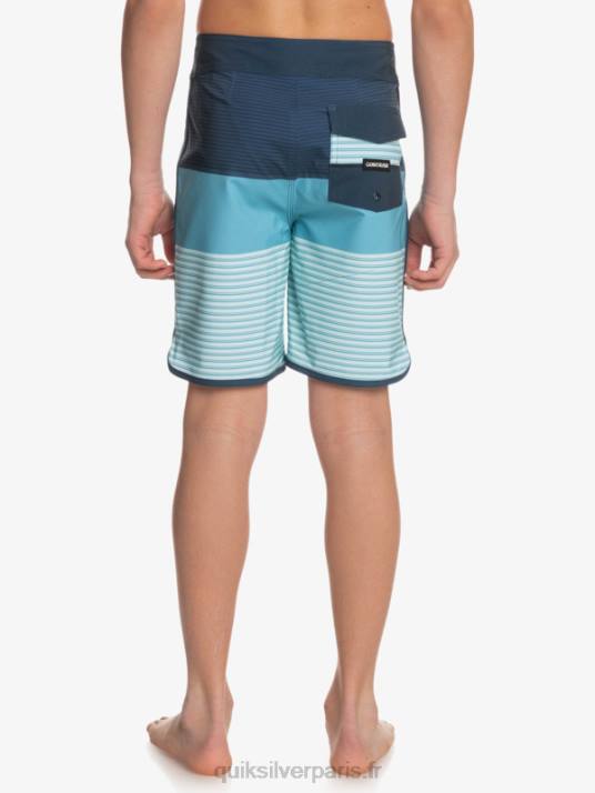 garçons Quiksilver 8-16 surfsilk tijuana yth 17 boardshort D6PT2269 insigne bleu