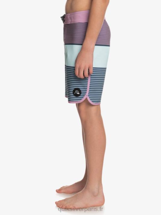 garçons Quiksilver 8-16 surfsilk tijuana yth 17 boardshort D6PT2270 orchidée poussiéreuse