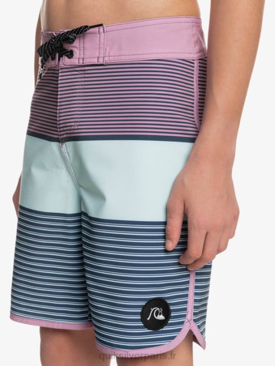 garçons Quiksilver 8-16 surfsilk tijuana yth 17 boardshort D6PT2270 orchidée poussiéreuse