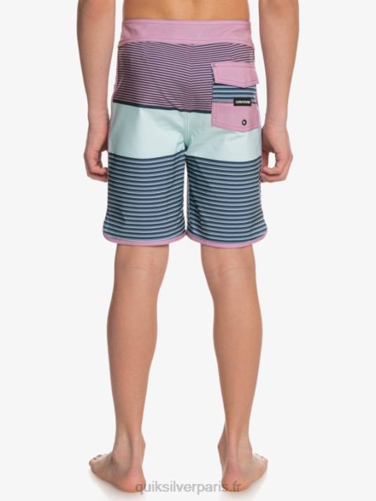 garçons Quiksilver 8-16 surfsilk tijuana yth 17 boardshort D6PT2270 orchidée poussiéreuse