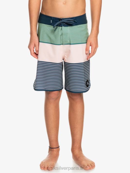 garçons Quiksilver 8-16 surfsilk tijuana yth 17 boardshort D6PT2271 rose voilée