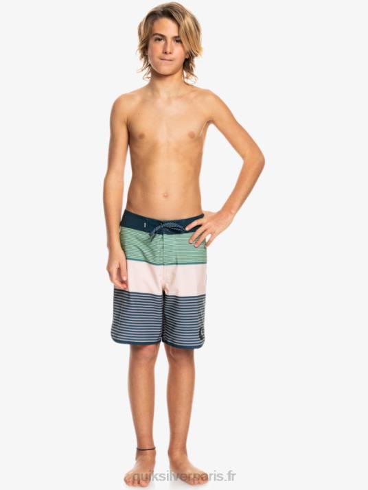 garçons Quiksilver 8-16 surfsilk tijuana yth 17 boardshort D6PT2271 rose voilée