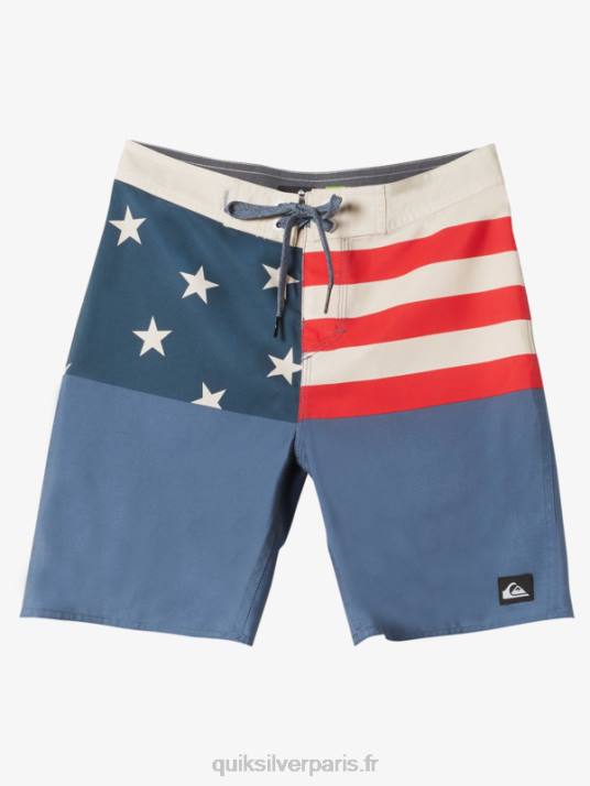 garçons Quiksilver 8-16 tous les jours division 17 boardshorts D6PT1977 La marine de minuit