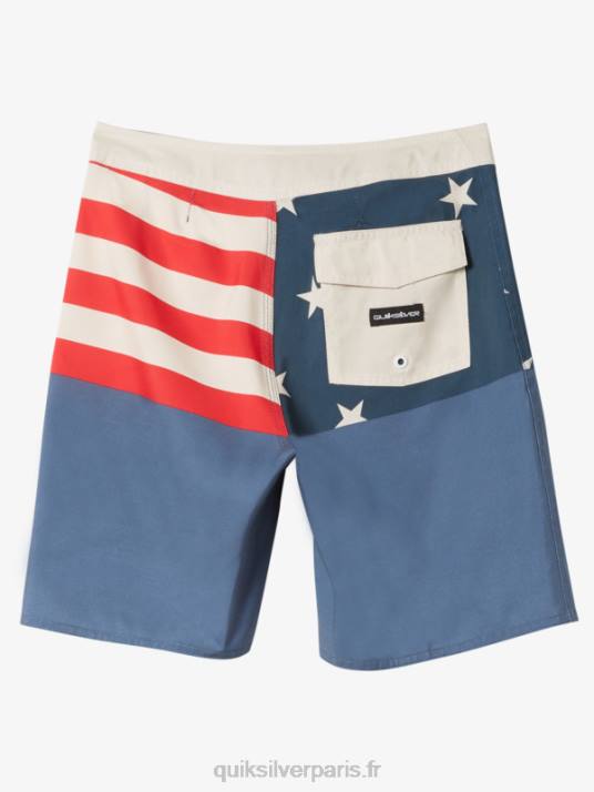 garçons Quiksilver 8-16 tous les jours division 17 boardshorts D6PT1977 La marine de minuit