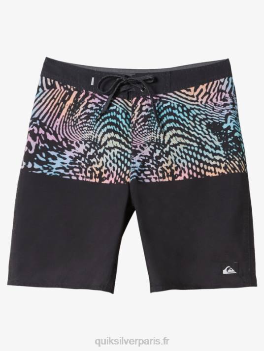 garçons Quiksilver 8-16 tous les jours division 17 boardshorts D6PT1978 noir