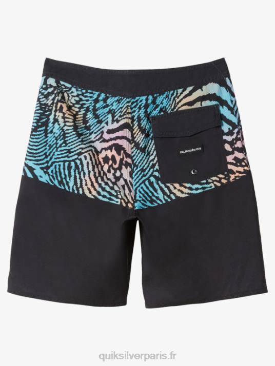 garçons Quiksilver 8-16 tous les jours division 17 boardshorts D6PT1978 noir