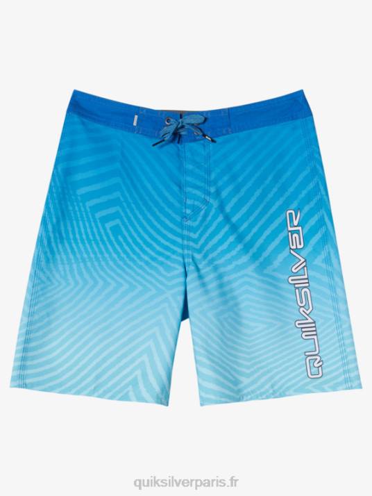 garçons Quiksilver 8-16 tous les jours warp fade 17 boardshorts D6PT2165 tuba bleu