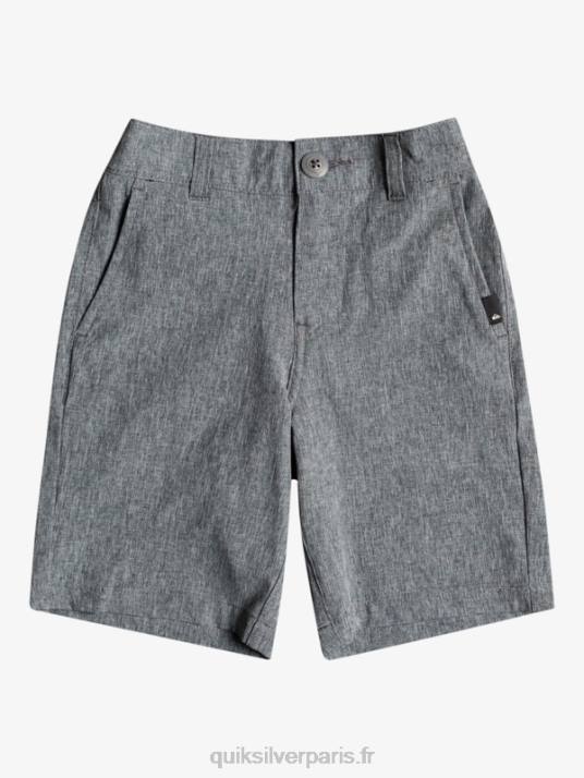 garçons Quiksilver 2-7 union heather amphibian 14 short hybride D6PT2333 noir