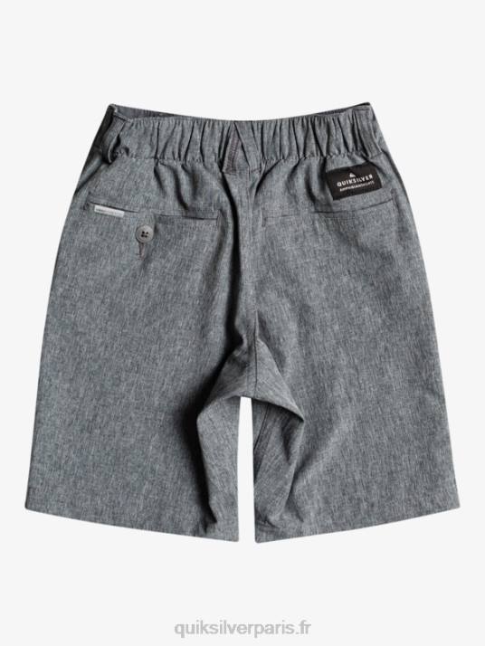 garçons Quiksilver 2-7 union heather amphibian 14 short hybride D6PT2333 noir