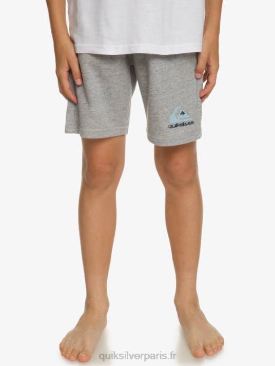 garçons Quiksilver 8-16 jours de jogging facile D6PT2070 gris clair chiné