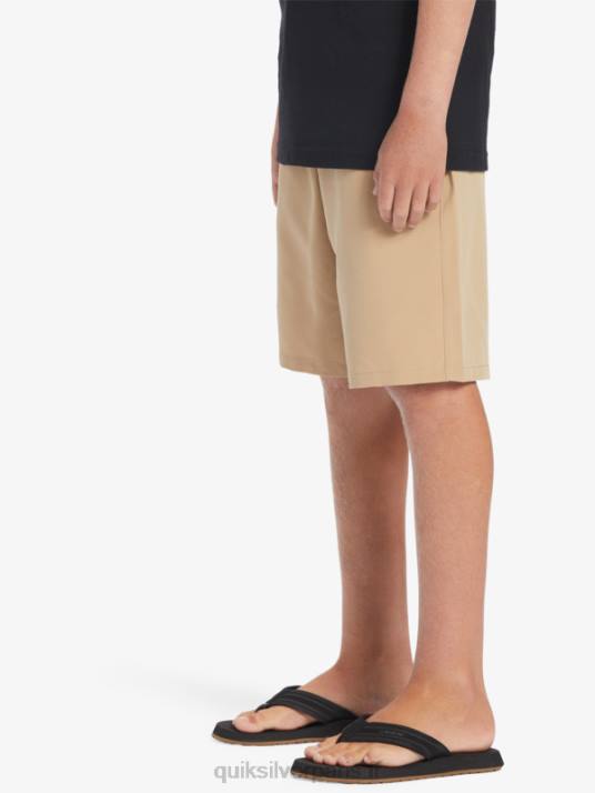 garçons Quiksilver 8-16 océan élastique amph yth 18 short hybride D6PT2257 plage