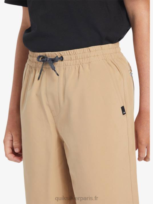 garçons Quiksilver 8-16 océan élastique amph yth 18 short hybride D6PT2257 plage