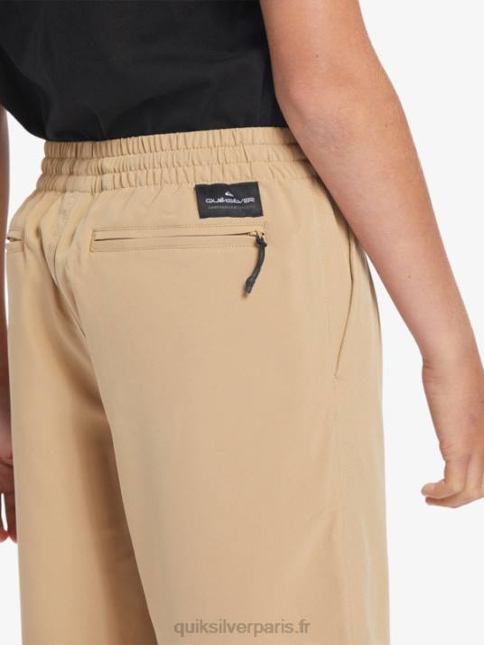 garçons Quiksilver 8-16 océan élastique amph yth 18 short hybride D6PT2257 plage
