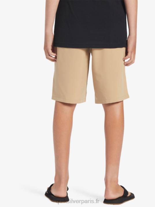garçons Quiksilver 8-16 océan élastique amph yth 18 short hybride D6PT2257 plage
