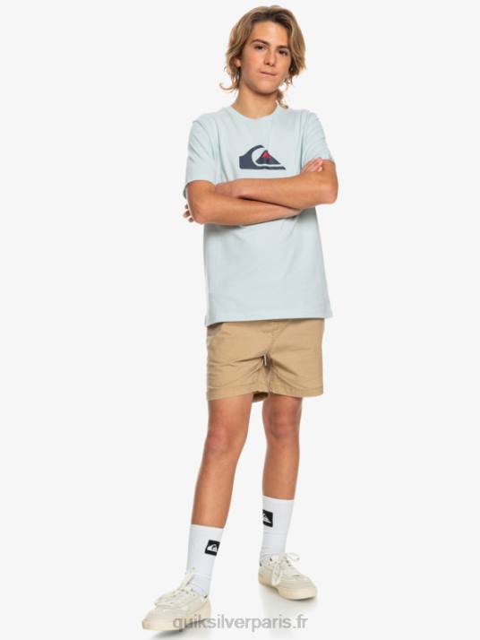 garçons Quiksilver 8-16 taxer 15 short taille élastique D6PT2080 plage