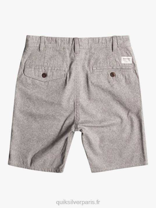 garçons Quiksilver 8-16 tous les jours 17 short chino D6PT2286 gris clair chiné