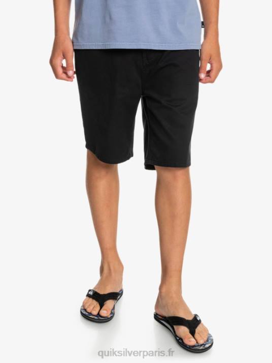 garçons Quiksilver 8-16 tous les jours 17 short chino D6PT2287 noir