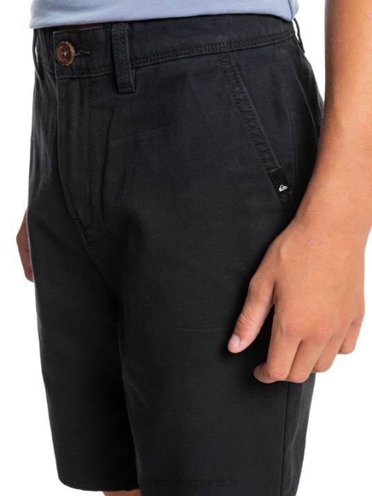garçons Quiksilver 8-16 tous les jours 17 short chino D6PT2287 noir