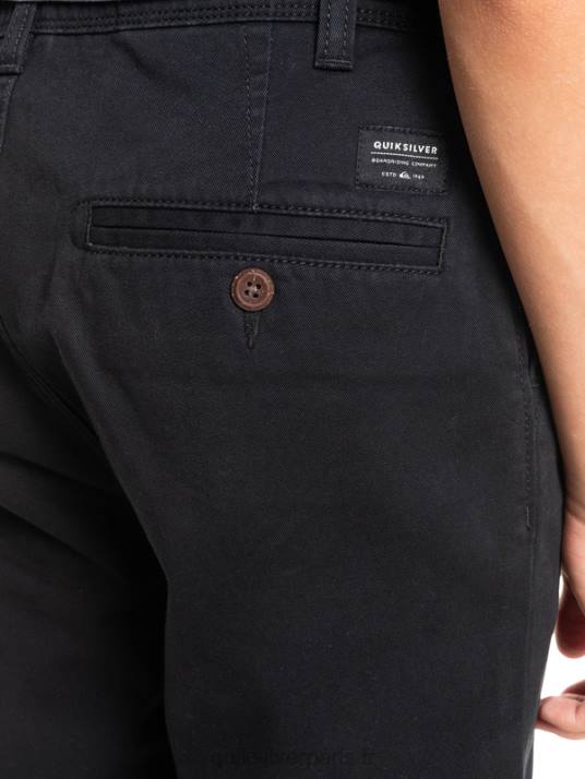 garçons Quiksilver 8-16 tous les jours 17 short chino D6PT2287 noir