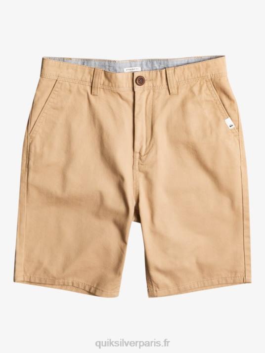 garçons Quiksilver 8-16 tous les jours 17 short chino D6PT2288 encens