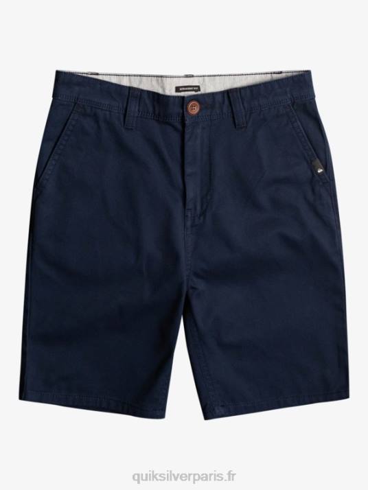 garçons Quiksilver 8-16 tous les jours 17 short chino D6PT2289 blazer bleu marine