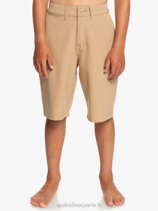 garçons Quiksilver 8-16 union amphibie 19 short hybride D6PT2236 plage