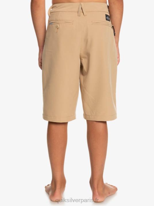 garçons Quiksilver 8-16 union amphibie 19 short hybride D6PT2236 plage