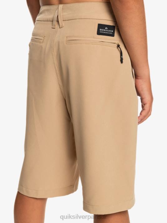 garçons Quiksilver 8-16 union amphibie 19 short hybride D6PT2236 plage