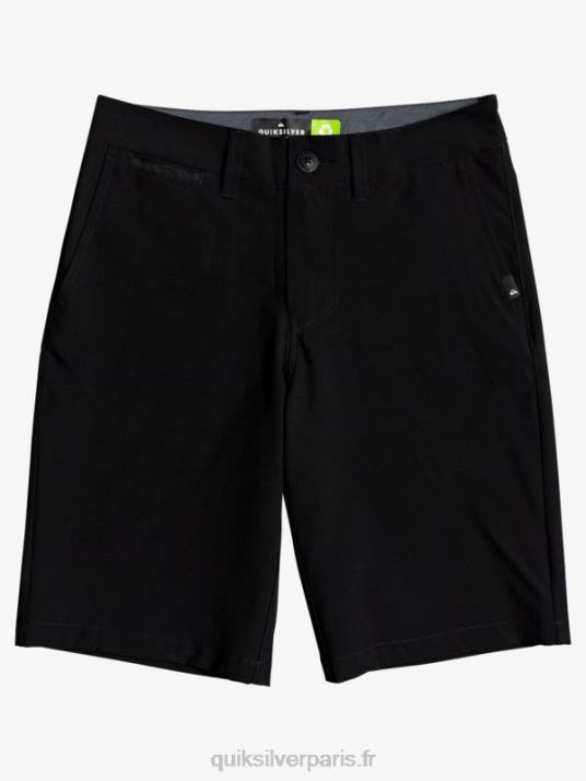 garçons Quiksilver 8-16 union amphibie 19 short hybride D6PT2237 noir