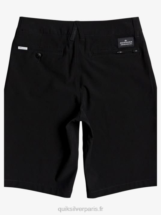 garçons Quiksilver 8-16 union amphibie 19 short hybride D6PT2237 noir
