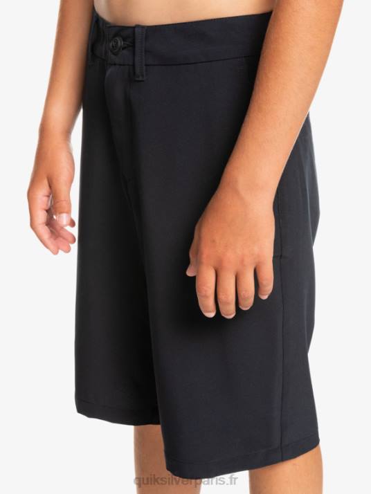 garçons Quiksilver 8-16 union amphibie 19 short hybride D6PT2237 noir